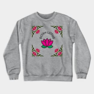 Bodhi Lotus Sangha Crewneck Sweatshirt